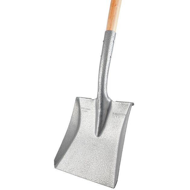 Лопата совкова MASTERTOOL з черенком і ручкою 225х275х490 мм 1200 мм молоткова покраска 14-6269, фото , зображення 3 | SNABZHENIE.com.ua