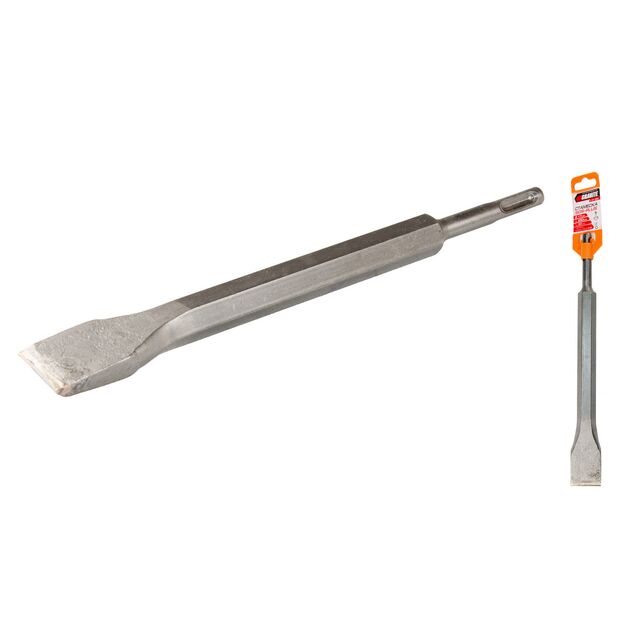 Стамеска плоска GRANITE SDS-PLUS 17х250х30 мм з побідитовою напайкою 1-31-250, фото  | SNABZHENIE.com.ua
