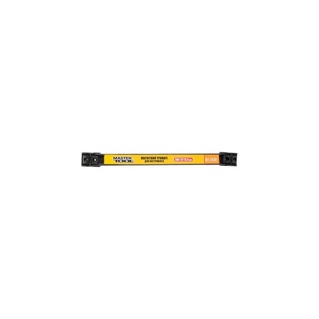 Магнитный держатель для инструмента MASTERTOOL 12 кг 305х23х12.5 мм, фото  | SNABZHENIE.com.ua