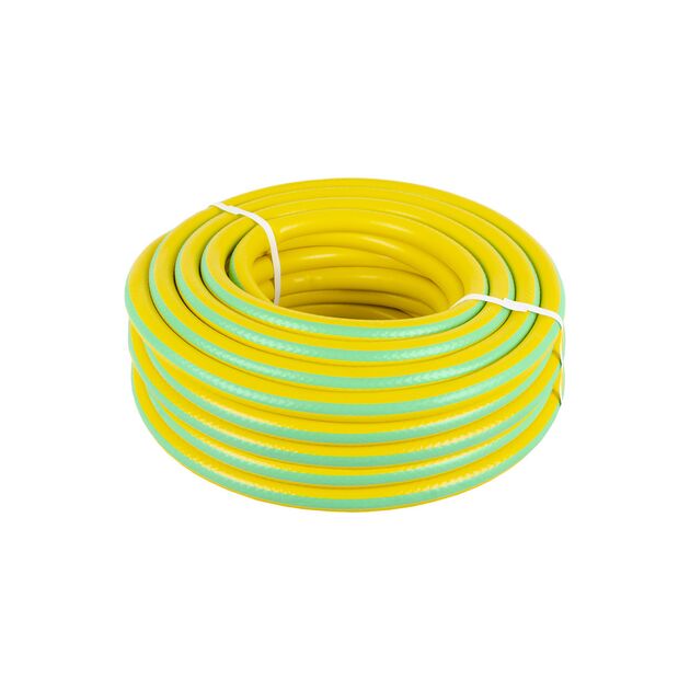 Шланг для полива MASTERTOOL FLOWER 3/4" 25 м жовтий 92-1042, фото  | SNABZHENIE.com.ua