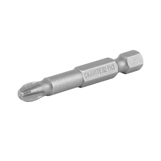 Насадка отверточная GRANITE PH3 50 мм ¼" S2 набор 2 шт 10-03-500, фото  | SNABZHENIE.com.ua