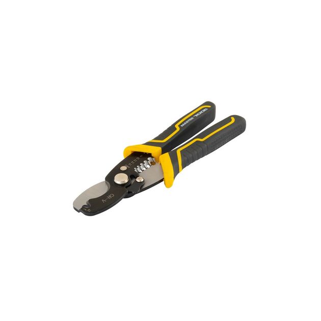 Кабелерез MASTERTOOL со съемником изоляции 1.3–8.0 мм² 75-2275, фото  | SNABZHENIE.com.ua