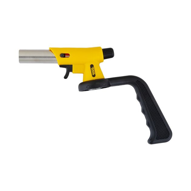 Горелка для газового баллона MASTERTOOL Вихрь SAFE пьезопіджиг Ø22 мм/1300°С з ручкою 44-5045, фото  | SNABZHENIE.com.ua