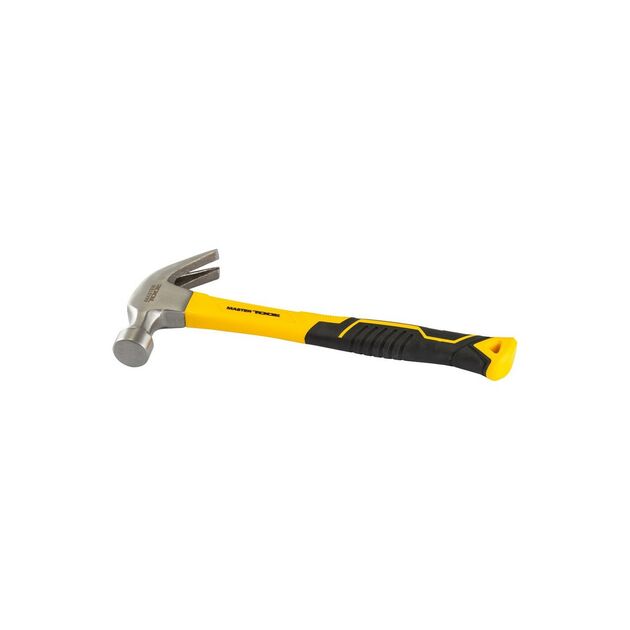 Молоток столярный MASTERTOOL 450 г HRC 50 рукоятка фиберглассовая 300 мм 02-0914, фото  | SNABZHENIE.com.ua