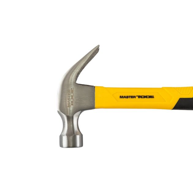 Молоток столярный MASTERTOOL 450 г HRC 50 рукоятка фиберглассовая 300 мм 02-0914, фото , изображение 2 | SNABZHENIE.com.ua