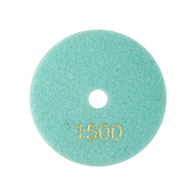 Диск алмазний шліфувальний гнучкий GRANITE ?100 мм P1500 на липучці 1400 об/хв 9-10-150, фото , зображення 2 | SNABZHENIE.com.ua