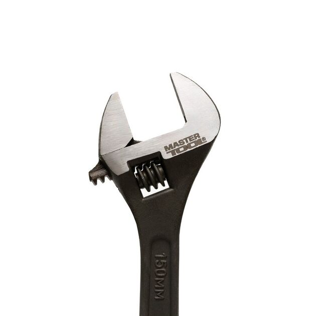 Ключ разводной MASTERTOOL 150 мм 0-20 мм CrV фосфатированный 76-0221, фото , изображение 2 | SNABZHENIE.com.ua