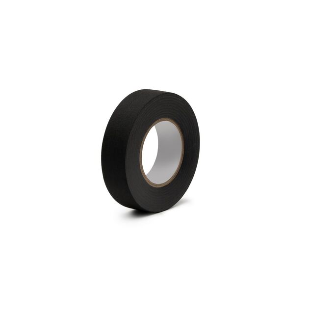 Лента изоляционная MASTERTOOL GripBond Pro Lavsan текстильная 19 мм×20 м черная 44-9620, фото , зображення 2 | SNABZHENIE.com.ua
