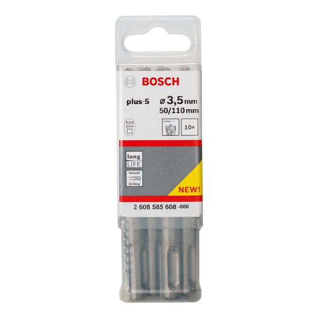 Свердла для перфораторів SDS plus-5 Bosch, фото , зображення 2 | SNABZHENIE.com.ua