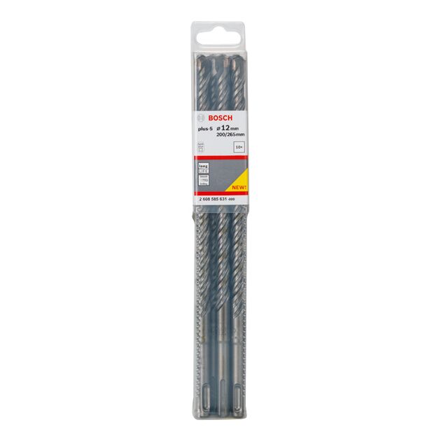 Свердла для перфораторів SDS plus-5 Bosch, фото , изображение 2 | SNABZHENIE.com.ua