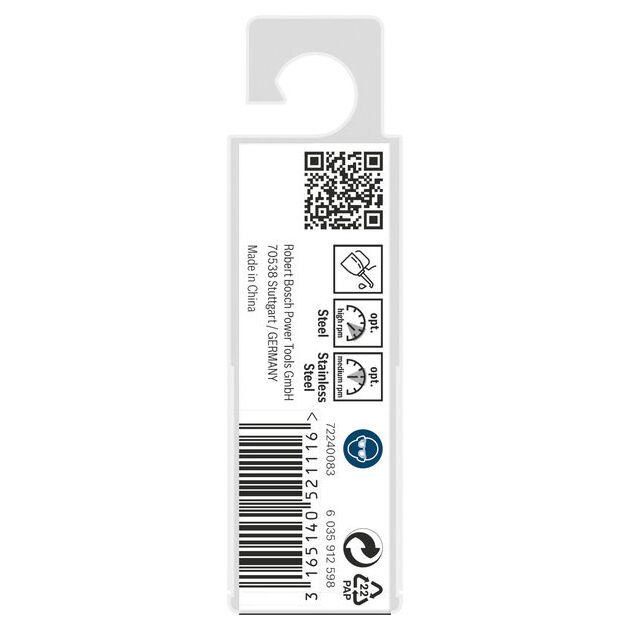 Спіральне свердло PRO Stainless Steel HSS-Co, 3 x 33 x 61 мм, 10 шт. Bosch, фото , изображение 3 | SNABZHENIE.com.ua