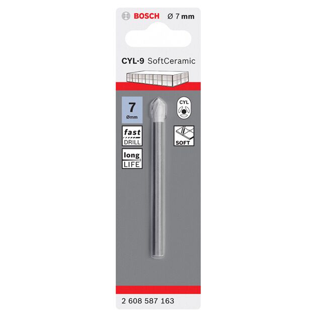 Свердло для плитки CYL-9 Ceramic Bosch, фото , изображение 2 | SNABZHENIE.com.ua