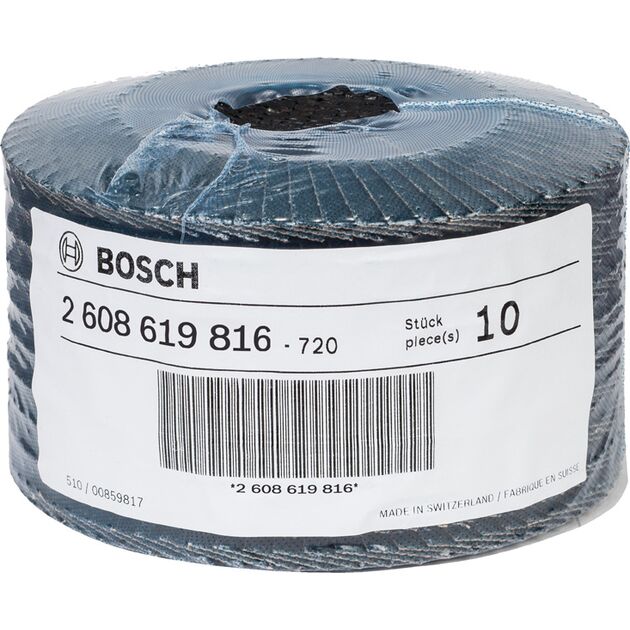 Пелюстковий шліфувальний диск X-LOCK X551 Expert for Metal Bosch, фото , изображение 2 | SNABZHENIE.com.ua