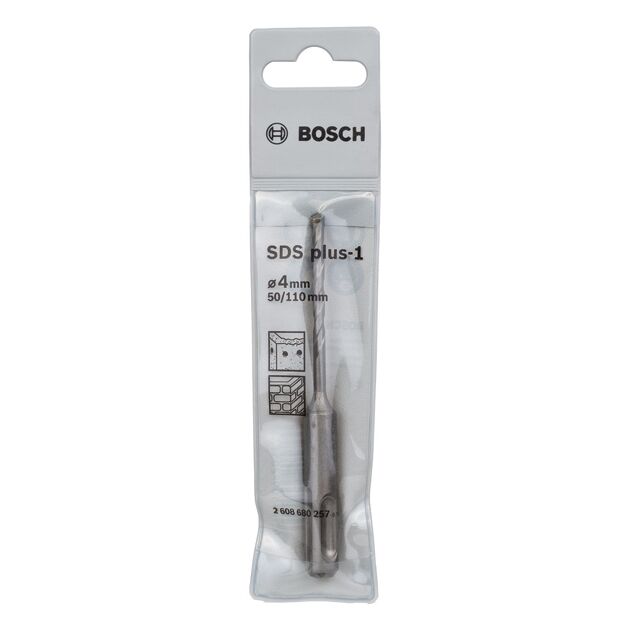 Свердла для перфораторів SDS plus-1 Bosch, фото , изображение 2 | SNABZHENIE.com.ua