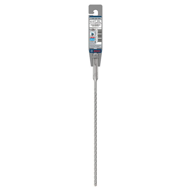 Ударне свердло PRO SDS plus-5X, 5,5 х 200 х 260 мм Bosch, фото , изображение 2 | SNABZHENIE.com.ua