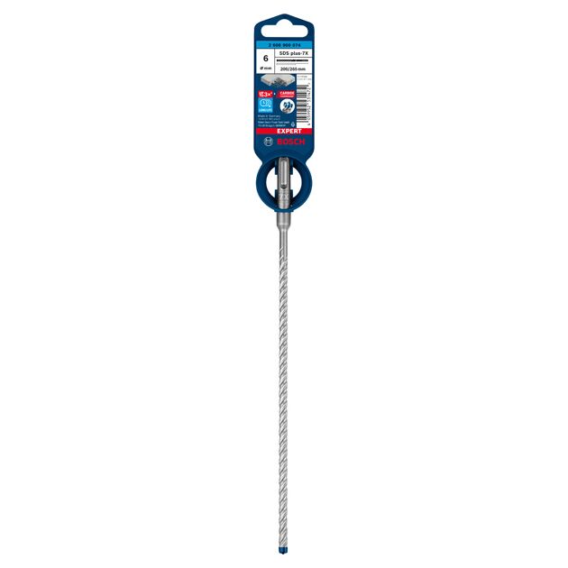 Ударне свердло EXPERT SDS plus-7X, 6 x 200 x 265 мм Bosch, фото , зображення 2 | SNABZHENIE.com.ua