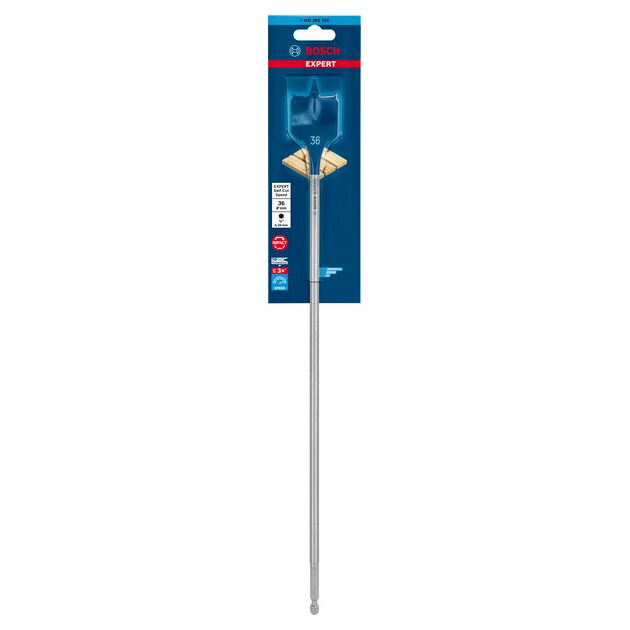 Перове свердло EXPERT Self Cut Speed, 36 x 400 мм Bosch, фото , изображение 2 | SNABZHENIE.com.ua