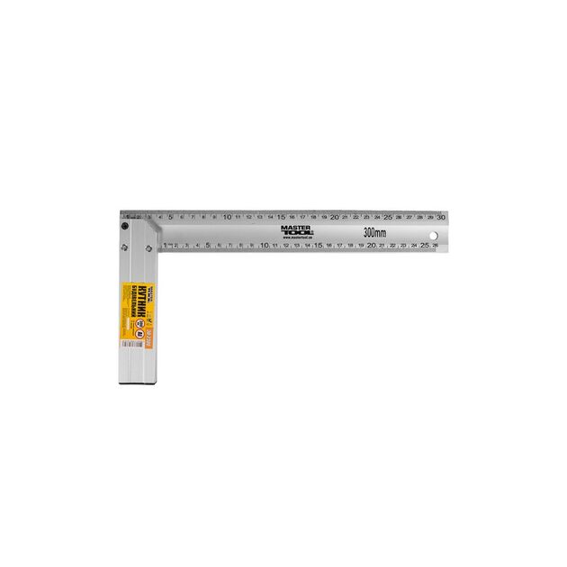 Угольник будівельний MASTERTOOL 300 мм AL-AL 30-2300, фото , зображення 2 | SNABZHENIE.com.ua