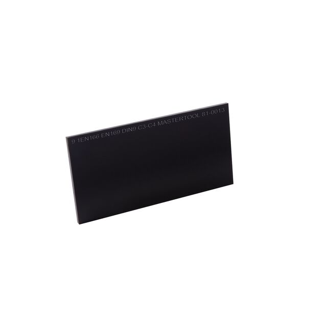 Защитное стекло для сварки MASTERTOOL С3 (DIN-9) 52х102 мм 81-0013, фото  | SNABZHENIE.com.ua