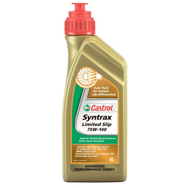 Олива трансмісійна Castrol Syntrax Limited Slip 75W-140 GL-5 1л (20-1 SAF-XJ) (15D99E), фото , зображення 2 | SNABZHENIE.com.ua