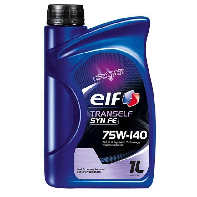 Олива трансмісійна ELF Trans SYN FE 75W-140 GL-5 1л (24-1 SYN FE) (213871), фото , зображення 2 | SNABZHENIE.com.ua