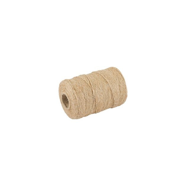 Тонкая джутовая нить ГОСПОДАР 0.2 кг 92-0618, фото  | SNABZHENIE.com.ua