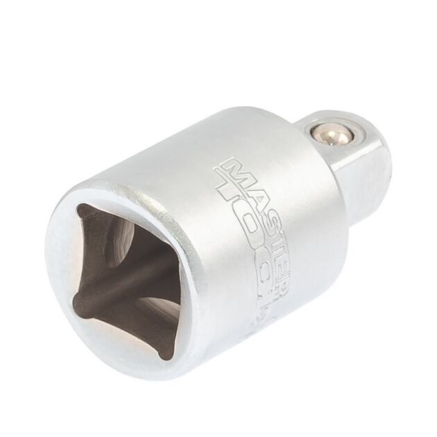 Переходник MASTERTOOL 1/2В-3/8Н CRV 78-0085, фото , изображение 2 | SNABZHENIE.com.ua