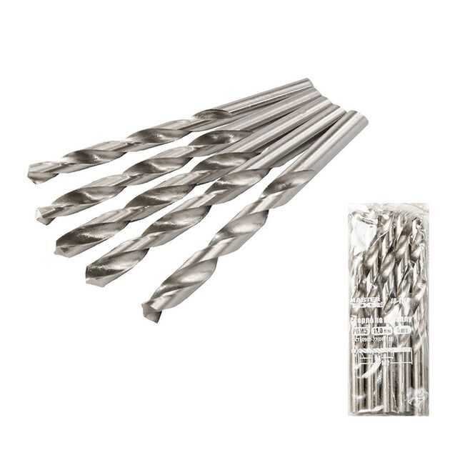 Сверло для металу MASTERTOOL Р6М5 11.0 мм біле 10-1110, фото  | SNABZHENIE.com.ua