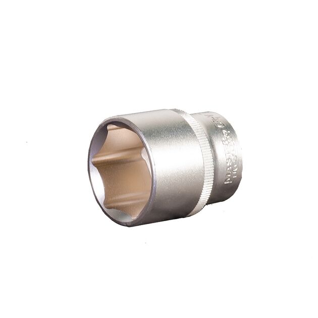 Насадка торцевая 6-гранная MASTERTOOL 1/2" 30 мм CRV 78-0030, фото  | SNABZHENIE.com.ua