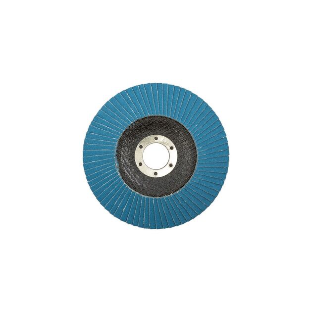 Диск шлифовальный лепестковый конусный GRANITE ZIRCONIA Т29 зерно 150 125х22 мм 8-32-150, фото , зображення 3 | SNABZHENIE.com.ua