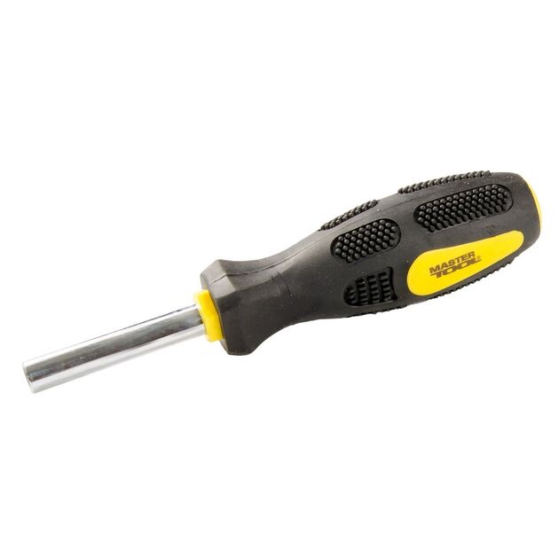 Держатель магнитный MASTERTOOL с ручкой для насадок ¼" 160 мм 40-0339, фото  | SNABZHENIE.com.ua