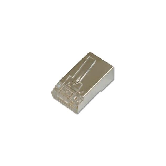 Конектор DIGITUS CAT 5e RJ45, STP, 100 шт., фото  | SNABZHENIE.com.ua