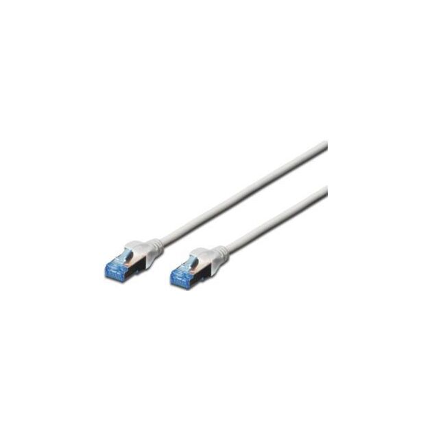 Патч-корд DIGITUS CAT 5e SF-UTP, 10м, AWG 26/7, Cu, PVC, сірий, фото  | SNABZHENIE.com.ua