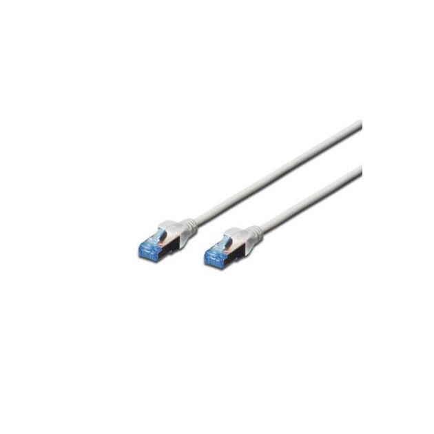 Патч-корд DIGITUS CAT 5e SF-UTP, 5м, AWG 26/7, Cu, PVC, сірий, фото , изображение 2 | SNABZHENIE.com.ua