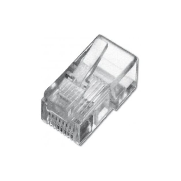 Конектор DIGITUS CAT 3 RJ45, UTP, 100шт., фото  | SNABZHENIE.com.ua