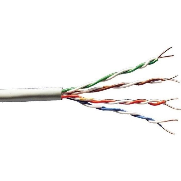 Кабель "вита пара" DIGITUS САТ 5e UTP, 305м, AWG 24/1, PVC, сірий, фото  | SNABZHENIE.com.ua
