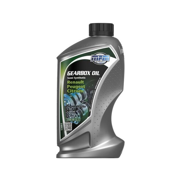 Олива трансмісійна MPM Semi Synthetic RPC 75W-80 GL-5 1л (13001), фото , зображення 2 | SNABZHENIE.com.ua