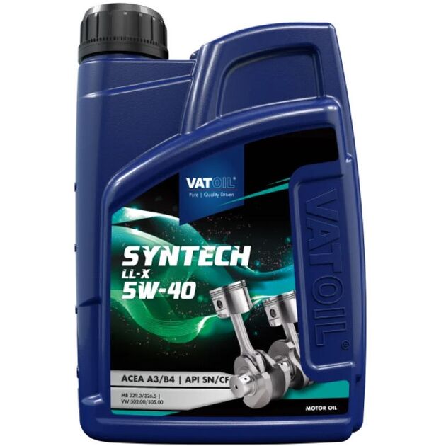 Олива моторна VATOIL SynTech LL-X 5W-40 1л (11-1 LL-X) (50034), фото  | SNABZHENIE.com.ua