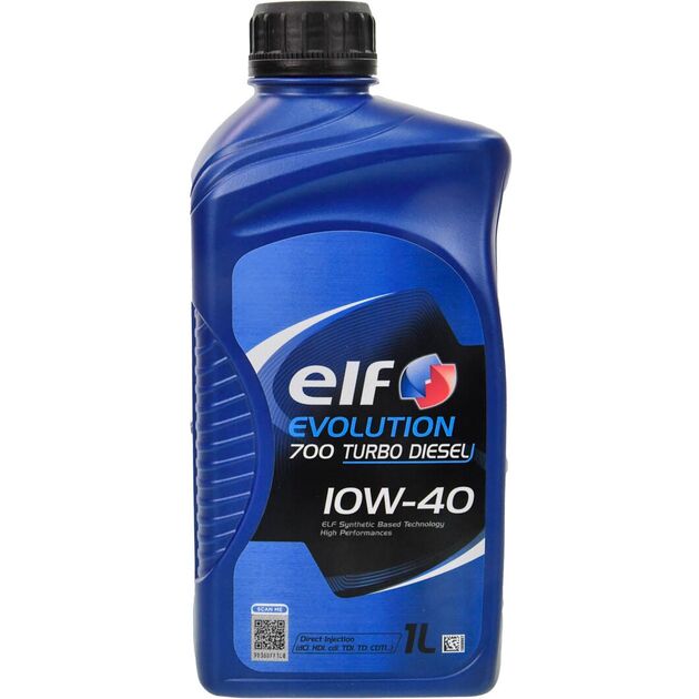 Олива моторна ELF Evolution 700 Turbo Diesel 10W-40 1л (12-1 TD) (214126), фото , зображення 2 | SNABZHENIE.com.ua