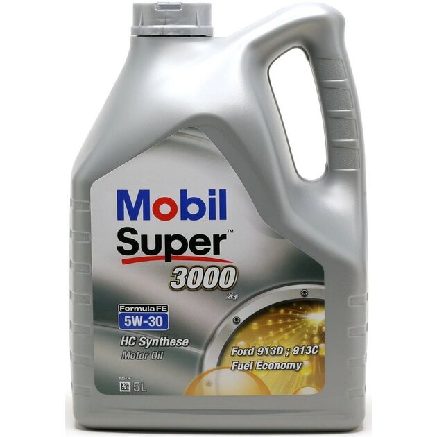Олива моторна Mobil Super 3000 X1 Formula FE 5W-30 5л (SUP3000FE5) (151525), фото , зображення 2 | SNABZHENIE.com.ua