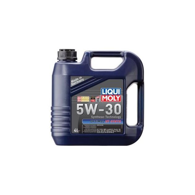 Олива моторна Liqui Moly Optimal HT Synth 5W-30 4л (LIM39001), фото , зображення 2 | SNABZHENIE.com.ua