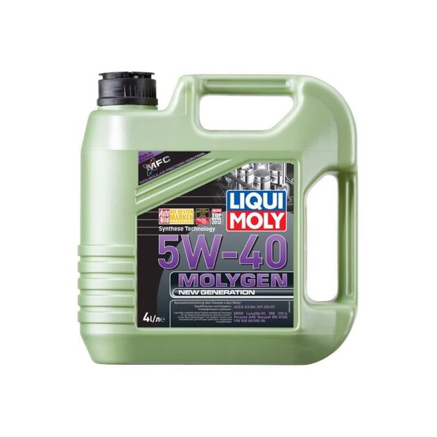 Олива моторна Liqui Moly Molygen New Generation 5W-40 4л (9054/8578), фото , изображение 2 | SNABZHENIE.com.ua