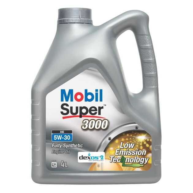 Олива моторна Mobil Super 3000 XE 5W-30 4л (151453), фото , зображення 2 | SNABZHENIE.com.ua