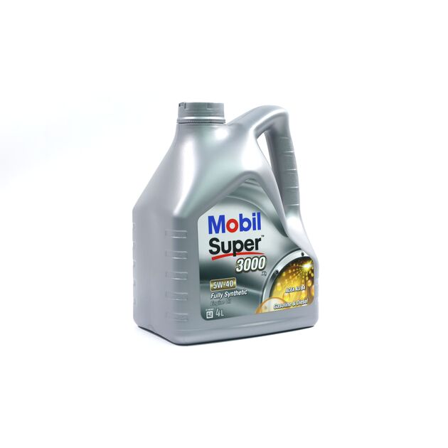 Олива моторна Mobil Super 3000 5W-40 4л (11-4) (150013), фото , зображення 3 | SNABZHENIE.com.ua
