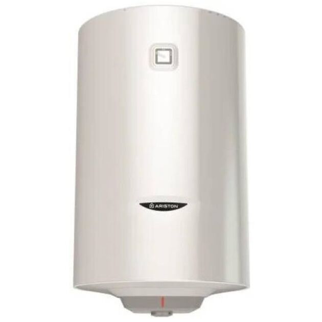 Водонагрівач електр. Ariston PRO1 R 100 V 1,8K PL EU круглий 100л, 1,8кВт, мех. кер-ння, С, Італія, білий, фото  | SNABZHENIE.com.ua