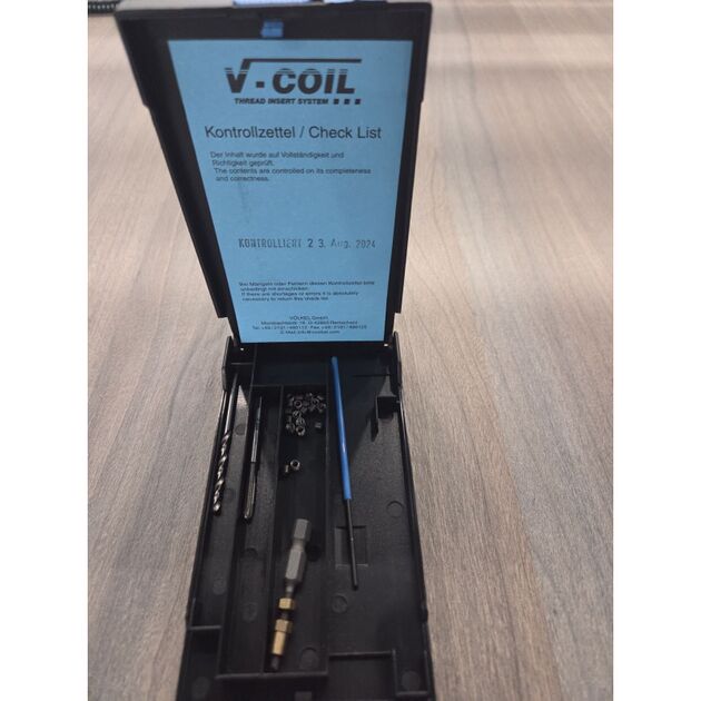 V-COIL Набір для відновлення різьблення M 3x0,5, фото , зображення 2 | SNABZHENIE.com.ua