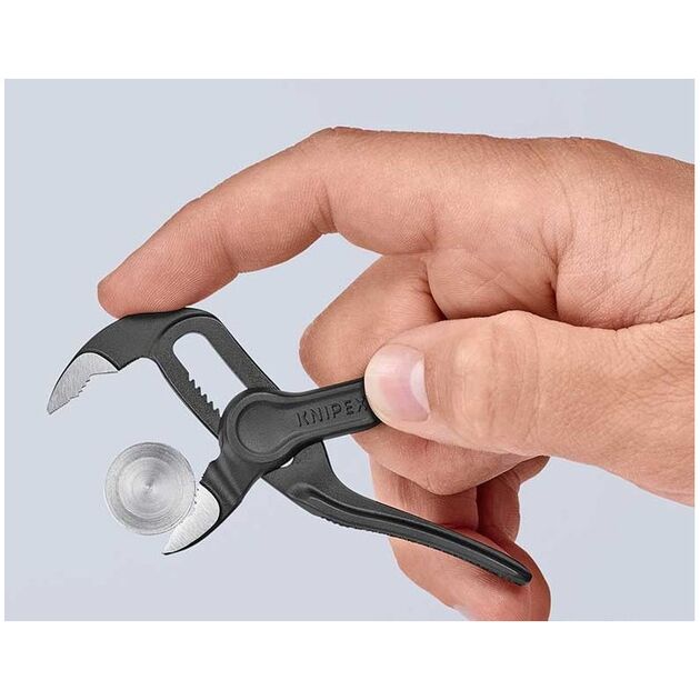 Клещи переставные Cobra® XS 100 мм KNIPEX с фиксатором, фото , изображение 3 | SNABZHENIE.com.ua