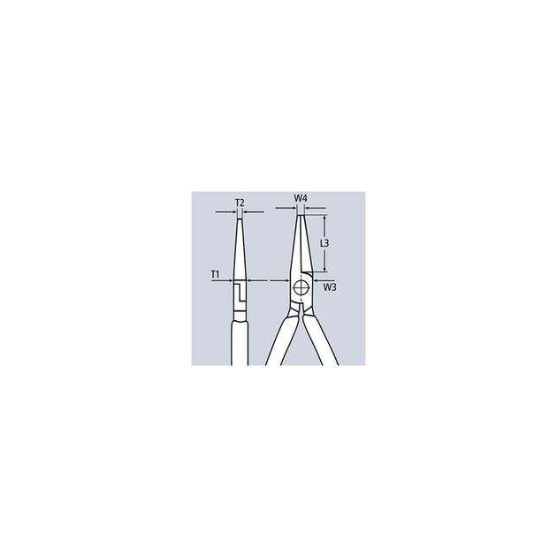 Довгогубці KNIPEX 30 36 160, фото , зображення 2 | SNABZHENIE.com.ua
