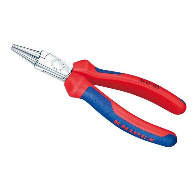 Круглогубці KNIPEX 22 05 160, фото  | SNABZHENIE.com.ua