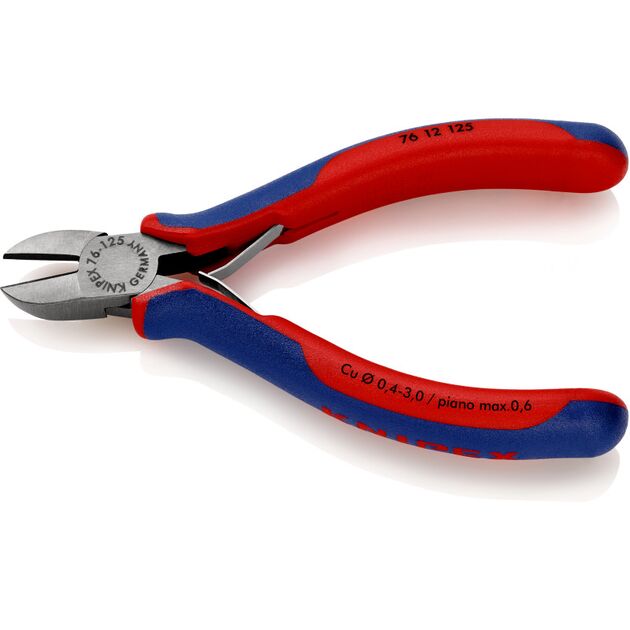 Кусачки боковые для электроники KNIPEX 76 12 125, фото , изображение 2 | SNABZHENIE.com.ua